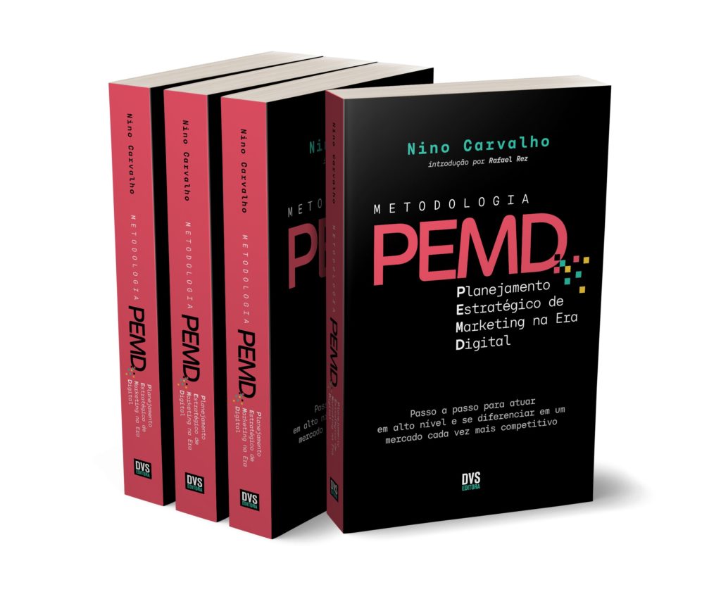 Livro Metodologia PEMD: Planejamento Estratégico de Marketing na Era Digital (Nino Carvalho, 2023)